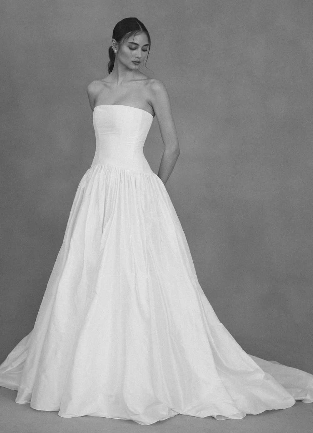 Wedding Dress Fabrics Explained: How to Choose the Right Fabric for Your Bridal Vision. Desktop Image