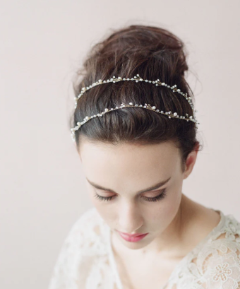 Twigs and Honey Delicate Extra Long Hair Vine (#414) by Twigs and Honey #0 default Gold/Silver thumbnail