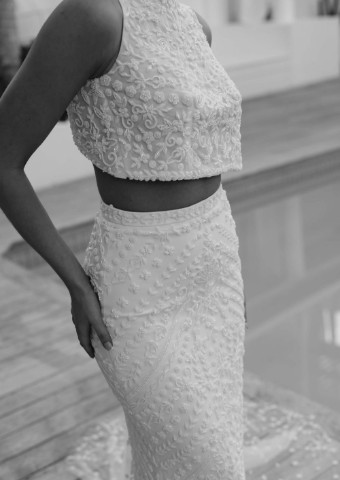 Anna Campbell Sale Alessandra Skirt by Anna Campbell #2 Ivory Only thumbnail