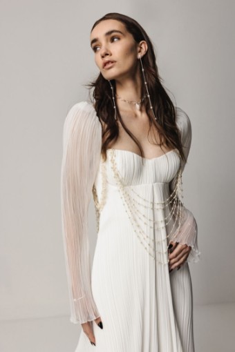 Saint Bridal Madeline Sleeves #0 default Off White thumbnail