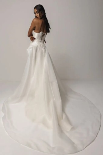 Saint Bridal Odette Overskirt by Saint #3 default Off White thumbnail