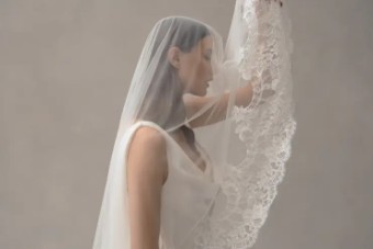 Alexandra Grecco Lena Veil by Alexandra Grecco #1 Off White thumbnail