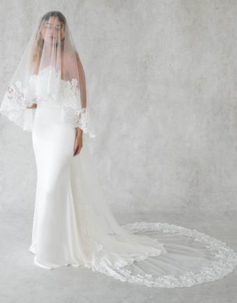 Alexandra Grecco Lena Veil by Alexandra Grecco #3 default Off White thumbnail