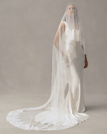 Alexandra Grecco Lena Veil #3 Off White thumbnail