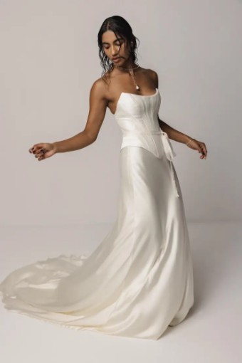 Saint Bridal Josephine Ensemble by Saint #0 default Off White thumbnail