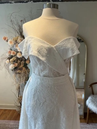 Made With Love Pia Overskirt by Made with Love #5 Ivory thumbnail