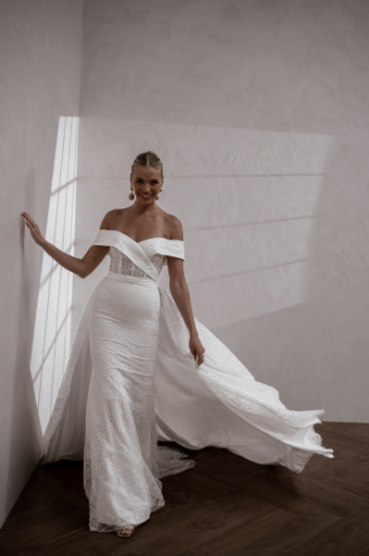 Made With Love Pia Overskirt by Made with Love #2 Ivory thumbnail