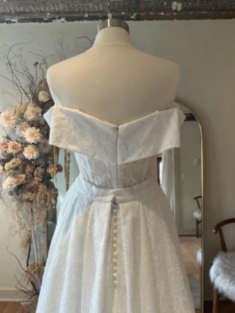 Made With Love Pia Overskirt by Made with Love #8 Ivory thumbnail