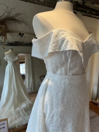 Made With Love Pia Overskirt by Made with Love #4 Ivory thumbnail
