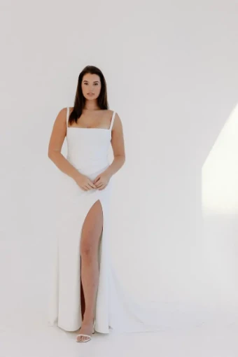 Alyssa Kristin Gemma by Alyssa Kristin (sampled: plain skirt) #2 Natural White thumbnail