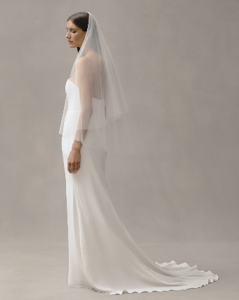 Alexandra Grecco Dove Veil #4 Off White thumbnail