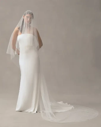 Alexandra Grecco Dove Veil #1 Off White thumbnail