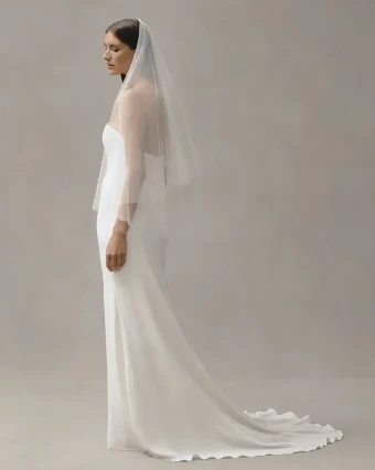 Alexandra Grecco Dove Veil #4 default Off White thumbnail