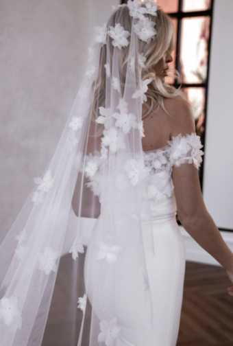 Made With Love Marley Veil by Made with Love #3 default Ivory thumbnail