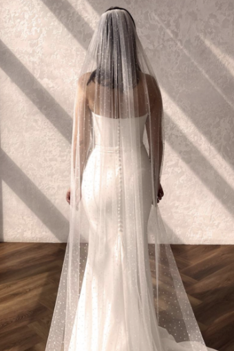 Made With Love Spencer Veil by Made with Love #0 default Ivory thumbnail