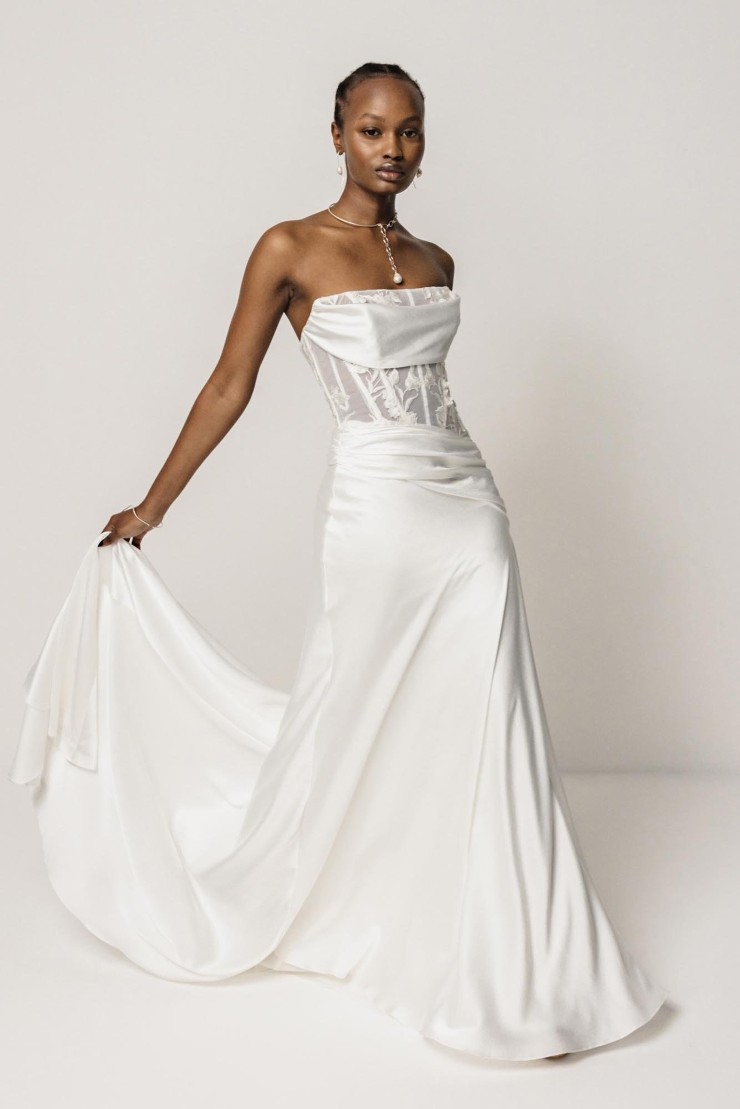 lady macbeth wedding dress Live your bridal fantasy in the MACBETH gown, styled with the IVY  JACKET Vintage-inspired lace and intricate details come together to  create a bridal look that captures the romance of a bygone
