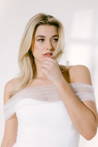 Alyssa Kristin Mae Bandeau by Alyssa Kristin #1 Natural White thumbnail