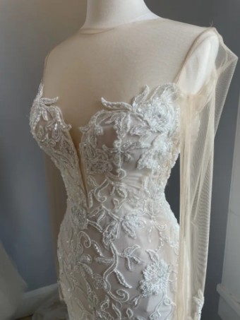 GALA by Galia Lahav G-510 GALA by Galia Lahav #4 Ivory/Blush thumbnail