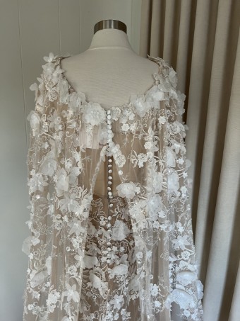 GALA by Galia Lahav Lyric Cape by Gala by Galia Lahav #3 default Nude thumbnail