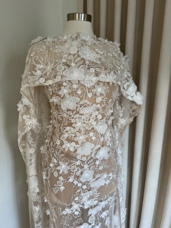 GALA by Galia Lahav Lyric Cape by Gala by Galia Lahav #1 Nude thumbnail