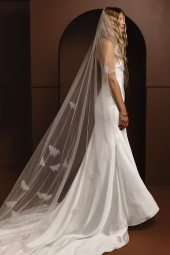 Rue de Seine Papillon Veil Fawn #0 default Fawn thumbnail