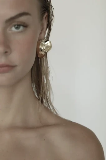 A.B. Ellie Mauve Stud #0 default Gold thumbnail