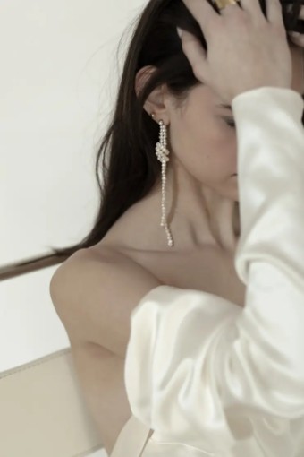 A.B. Ellie Knotted Freshwater Pearl Strands by A B Ellie / HDWR #1 default Pearl thumbnail