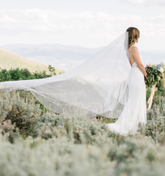 Sara Gabriel Headpieces Stephanie Veil by Sara Gabriel #0 default White thumbnail