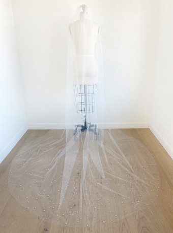 Sara Gabriel Headpieces Rosa Veil by Sara Gabriel #0 default White thumbnail