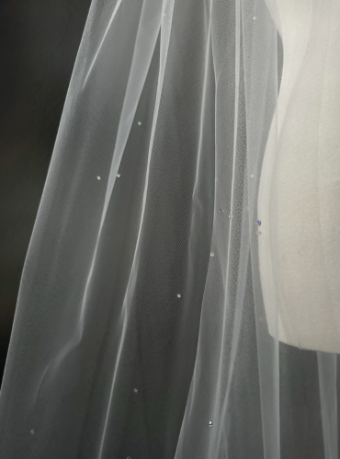 Sara Gabriel Headpieces Maxine Veil by Sara Gabriel #1 White thumbnail