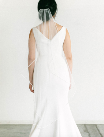 Sara Gabriel Headpieces Michelle Veil by Sara Gabriel #1 default White thumbnail