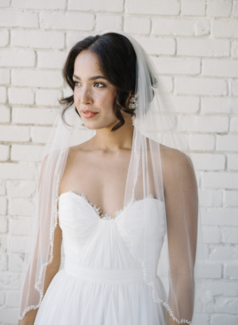 Sara Gabriel Headpieces Ivy Veil by Sara Gabriel #1 default Diamond White thumbnail