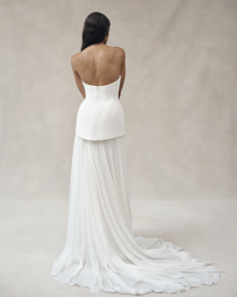 Alexandra Grecco Clara Drop Waist Corset #1 Off White thumbnail