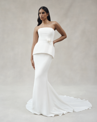 Alexandra Grecco Classic Fitted Skirt by Alexandra Grecco #0 default Off White thumbnail