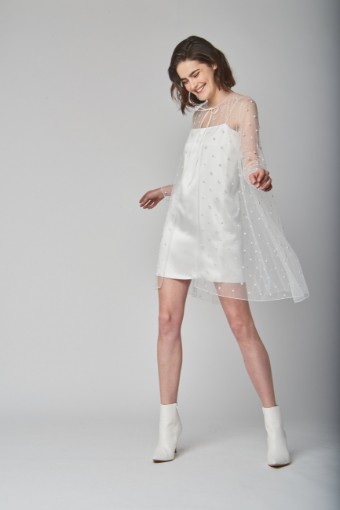 Alexandra Grecco Penny Pearl  Jacket by Alexandra Grecco #0 default Off White thumbnail