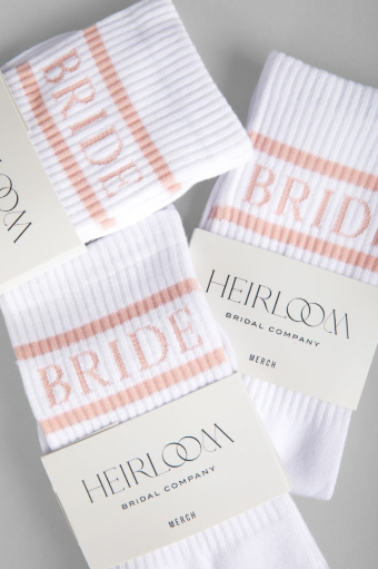 Heirloom Bridal Company Bride Socks by Heirloom #0 default White thumbnail
