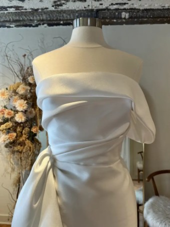 NEWHITE Sale Simone Dress by NEWHITE #6 Off White thumbnail