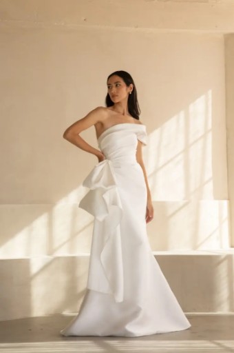 NEWHITE Sale Simone Dress by NEWHITE #2 Off White thumbnail