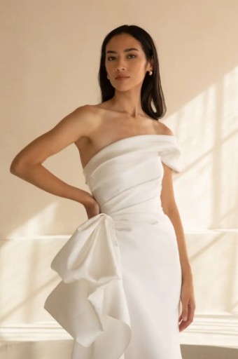 NEWHITE Sale Simone Dress by NEWHITE #1 Off White thumbnail