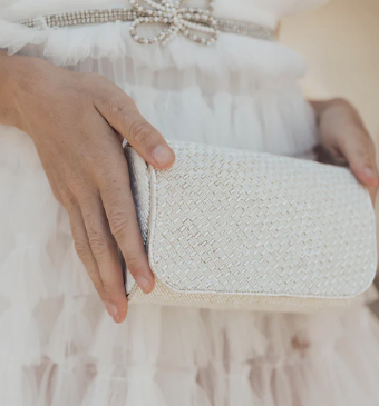 Untamed Petals Polish Clutch (sample for sale) by Untamed Petals #0 default White thumbnail