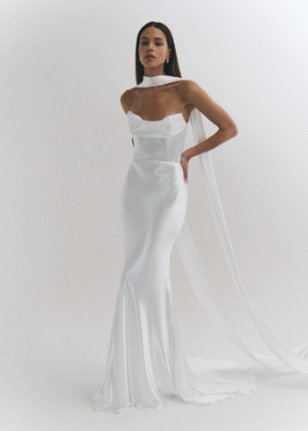 NEWHITE LS scarf by Newhite #0 default Satin thumbnail