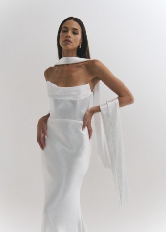 NEWHITE LS scarf by Newhite #2 default Satin thumbnail