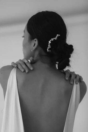 A.B. Ellie Paloma Freshwater Pearl Comb #0 default Gold thumbnail