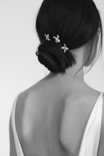 A.B. Ellie Harlow Hairpin Trio #0 default Gold thumbnail