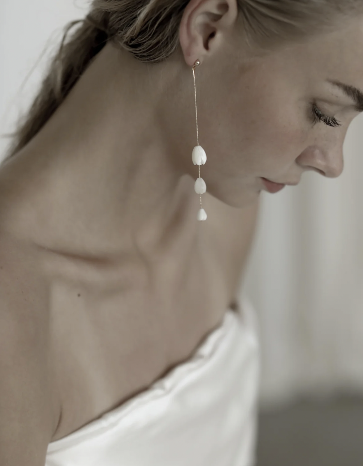 A.B. Ellie | Everthine Bridal - Mother of Pearl Strands