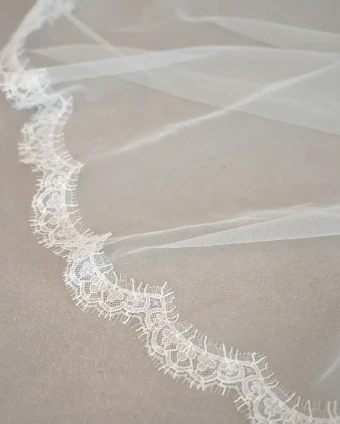 Alexandra Grecco Theo Veil #2 default Off White thumbnail