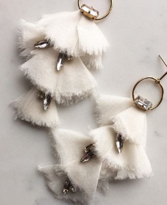 A.B. Ellie Coryn Earring - sample for sale - by A B Ellie / HDWR #0 default Off White thumbnail