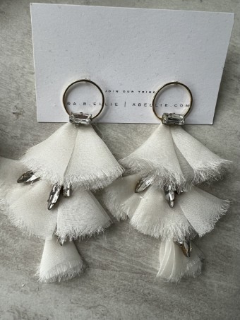 A.B. Ellie Coryn Earring - sample for sale - by A B Ellie / HDWR #1 default Off White thumbnail