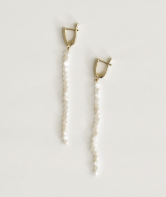 A.B. Ellie Mini Reed Pearl Strands - sample for sale -  by A B Ellie / HDWR #0 default Pearl thumbnail