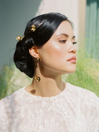 Hushed Commotion Twyla Earring - sample for sale -  by Hushed Commotion #1 default Gold/Silver thumbnail